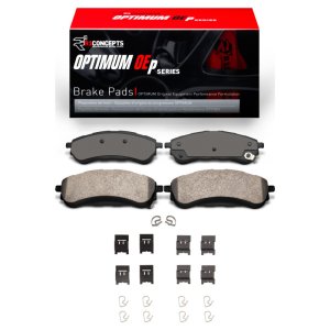Ford Ranger Brake Pads - Rear - R1 Concepts - Optimum OE - `19-`23